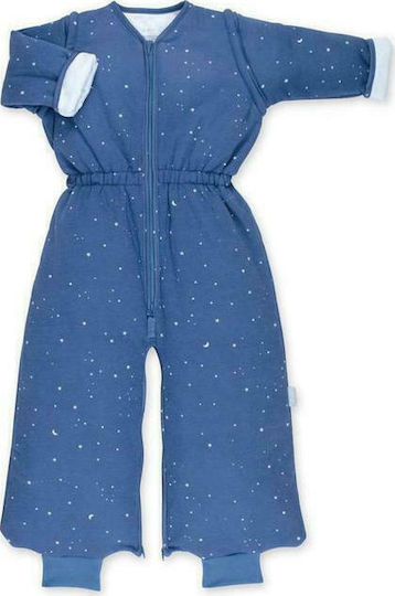 Bemini Winter Sleeping Bag with Feet Magic Bag 3 Tog Blue with Detachable Sleeves