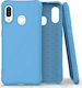 Hurtel Soft Back Cover Silicone 2mm Blue (Galax...