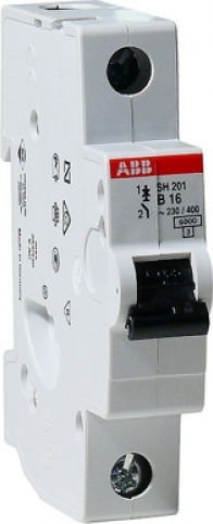 Abb Automatic Circuit Breaker 16A Single-pole AC 70352
