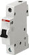 Abb Automatic Circuit Breaker 20A Single-pole AC 70353