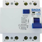 Gacia Phase Relays Leckage der Erde 40A Quadruple Pole with Voltage 400V 4Χ40Α 30mΑ 500-37002