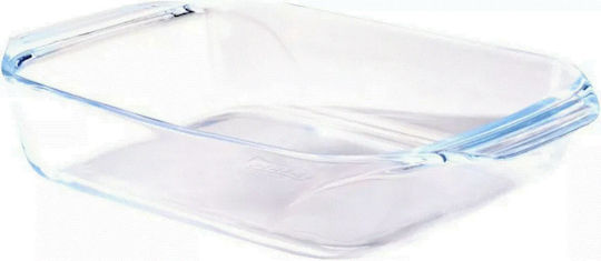 Pyrex Rechteckig Feuerfestes Geschirr Glas 35x23x6cm 1Stück