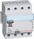 Legrand Phase 4-Pole Earth Leakage Relay 63A 40...