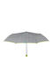 Perletti Winddicht Regenschirm Kompakt Grün