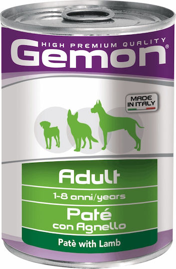 Monge Wet Food Dogs in Cans with Lamb Gluten-Free 400gr
