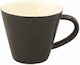 Art et Lumiere Firenze Cup Cappuccino Porcelain Grey 280ml