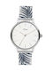 S.Oliver Uhr mit Silber Metallarmband SO-3977-MQ