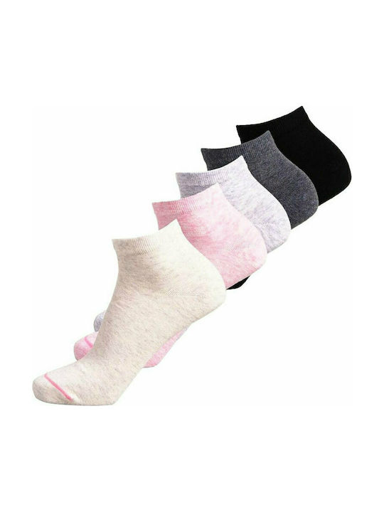 Superdry Trainer Damen Einfarbige Socken Mehrfarbig 5Pack