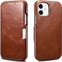 iCarer Side-Open Genuine Leather Book Leather /...