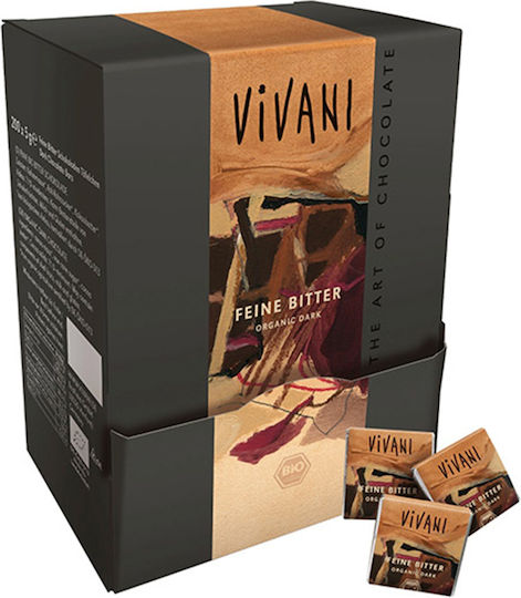 Vivani Органична Шоколади Dark с 71% Какао 5gr 200бр