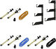 Walimex 3 Fold Background Assembling Set Kit Φωτισμού για Studio