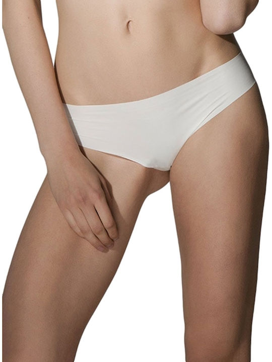 Luna Secret Sense Damen Brasilien Nahtlos Weiß