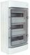 Geyer Wall mounted Waterproof 12-Elements Fuse Box with 3 Rows