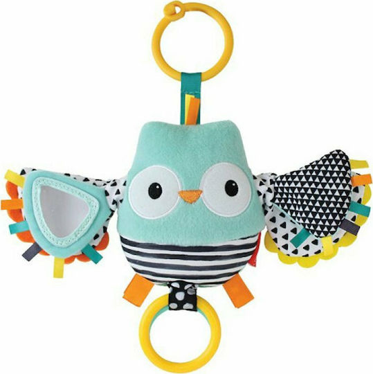 Infantino Pendant Toy for Car with Mirror Flutter Jitter Pal Owl B-930-216320-00