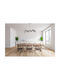 Globo Lighting Riha Pendant Light Black Rail for 9 Bulbs G9 86x360x120cm