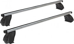 K39 K1 Pro Alu 150cm. for Cars with Factory Bars (without Legs) Silver