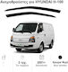 Heko Σετ Ανεμοθραύστες Αυτοκινήτου Μπροστινοί Σκούρο Φιμέ για Hyundai H 100 2τμχ