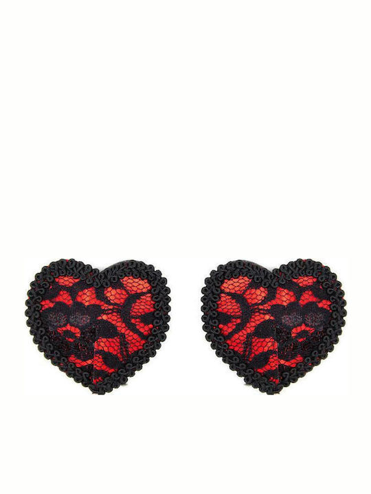 Fetish Addict Nipple Covers Κόκκινα