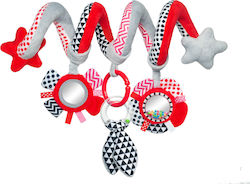 Canpol Babies Spiral Toy with Mirror ZigZag Red 68/063_red