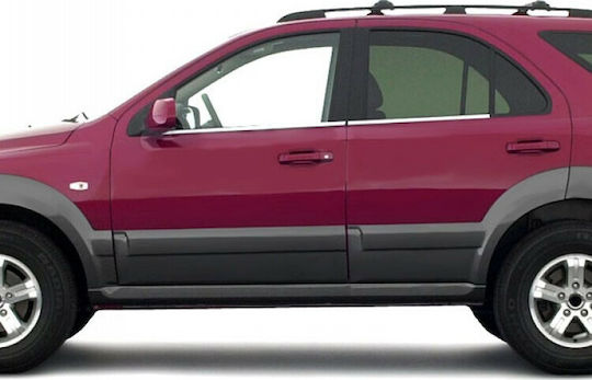S-dizayn Kia Sorento 5D 02>09 Trim Μαρκέ Παραθύρων Αυτοκόλλητα Χρωμίου 4τμχ 6402060/SD
