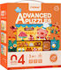 Puzzle pentru Copii Level 4 Εvolution pentru 4+ ani+ Ani 88buc MiDeer
