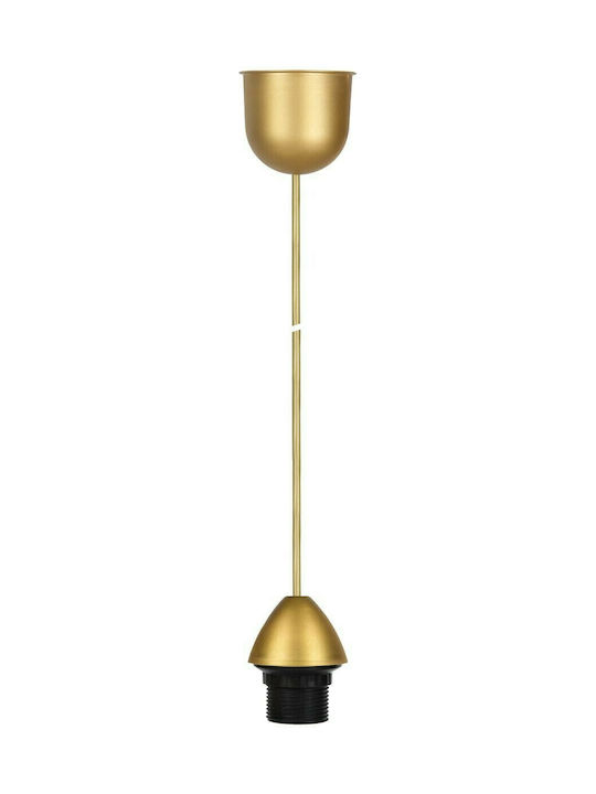 VK Lighting VK/V71E27/GD Pendant Lamp E27 Gold