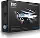 M-Tech Xenon Σετ Φωτισμού Αυτοκινήτου H4 12V 6000K Ψυχρό Λευκό