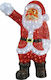 Outdoor Illuminated Santa Claus Electric Red 90cm