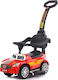 Chipolino Fire Truck Baby Walker Car Ride On with Handlebar Red