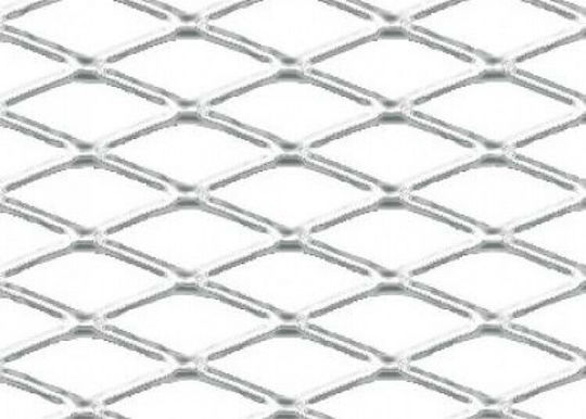 Lampa Car Decorative Grill 120cm x 20cm Silver Color