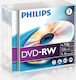 Philips Επανεγγράψιμα DVD-RW 4x 4.7GB 5τμχ