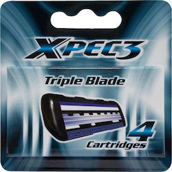 Dorco XPEC3 3 Λεπίδων 4τμχ
