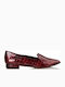 Envie Shoes Lac Moccasini pentru femei în culoarea Burgundy E02-12006-39