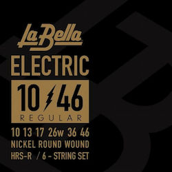 La Bella Electric Σετ Χορδών Nickel Wound Ηλεκτ...