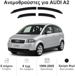 Heko Set Car Windbreakers Front and Back Dark Fime for Audi A2 4 Pieces 10211 Heko Set Car Windbreakers Front and Back Dark Fime for Audi A2 4 Pieces 10211