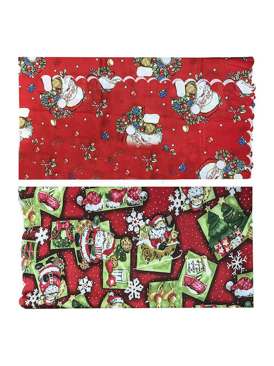 XMASfest Christmas Fabric Tablecloth Ornament L150xW150cm (Μiscellaneous Colors)