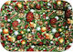 XMASfest 93-679 Christmas Tray L33xW23.5cm. (Μiscellaneous Designs/Colors)