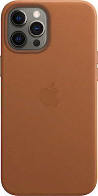 Apple Leather Case with MagSafe Coperta din spate Piele Maro (iPhone 12 Pro Max) MHKL3ZM/A