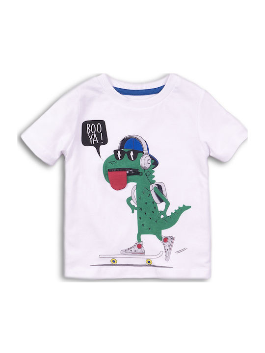 Kids' T-shirt White Boo Ya Nope1