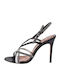 Ted Baker Leder Damen Sandalen mit Dünn hohem Absatz in Schwarz Farbe 230084-Black