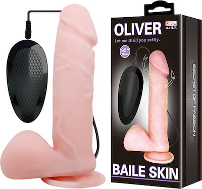 Baile Oliver Realistisch Vibrator 20cm BW-008017BR Fleisch