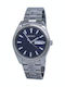 Seiko Ceas Bărbați 40.5mm Baterie cu Brățară din Metal Argintie