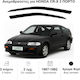 Heko Комплект Ветробрани Dark Fime за Honda CRX 2бр
