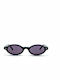 Mohiti Peace Feminini Ochelari de soare cu Negru Cadru și Violet Polarized Lentilă