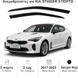 Heko Комплект Автомобилни Ветробрани Предни Тъмно Фимови За Kia Stinger 2 Бройки 20180 Heko Комплект Автомобилни Ветробрани Предни Тъмно Фимови За Kia Stinger 2 Бройки 20180