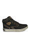 Παιδικά Sneakers High Μαύρα