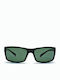 Mohiti In Motion Ochelari De Soare Pentru Bărbați Cu Ramă Din Plastic Negru Lucios Polarized