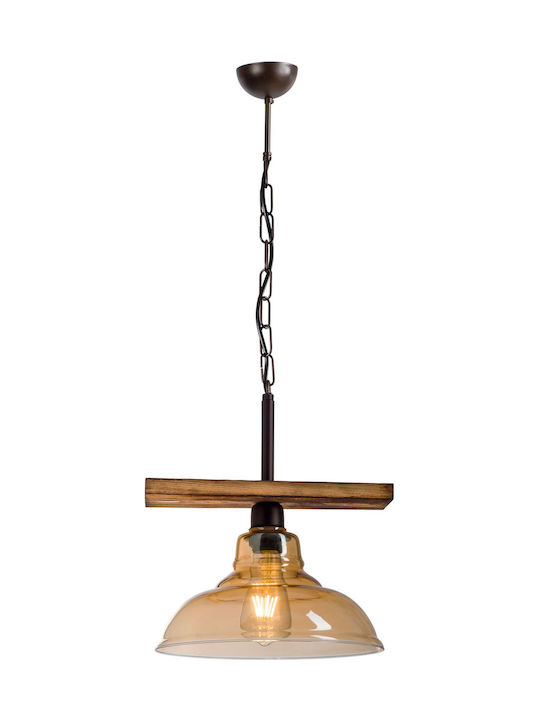 ArkoLight Pendant Light Single-Light Rail for Socket E27 Bronze