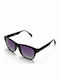 Mohiti In Motion TR117 Damen Sonnenbrille mit Schwarz Kunststoff Gestell und Schwarz Polarisiert Linse
