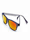 Mohiti In Motion TR117 Women's Sunglasses with Green Plastic Frame and Orange Polarized Lens